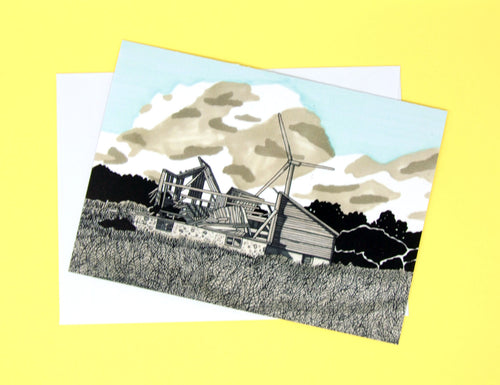 razing landscapes #30 card & envelope