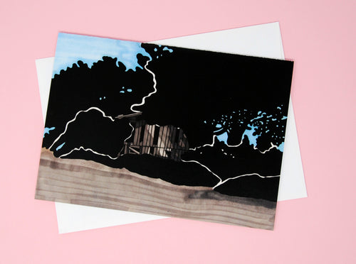 razing landscapes #18 card & envelope