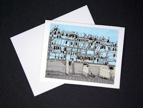 razing landscapes #109 card & envelope