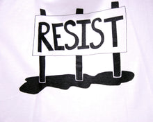 Load image into Gallery viewer, RESIST tshirt-white